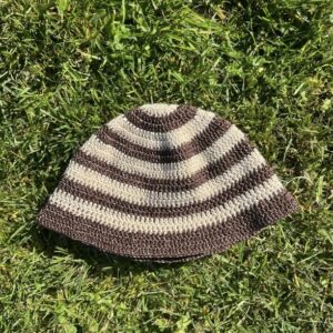 BOB rayures marron beige