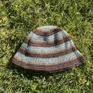 BOB rayures marron blue